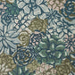 #128 Justina Blakeney x Loloi Cura Collection Teal/Multi