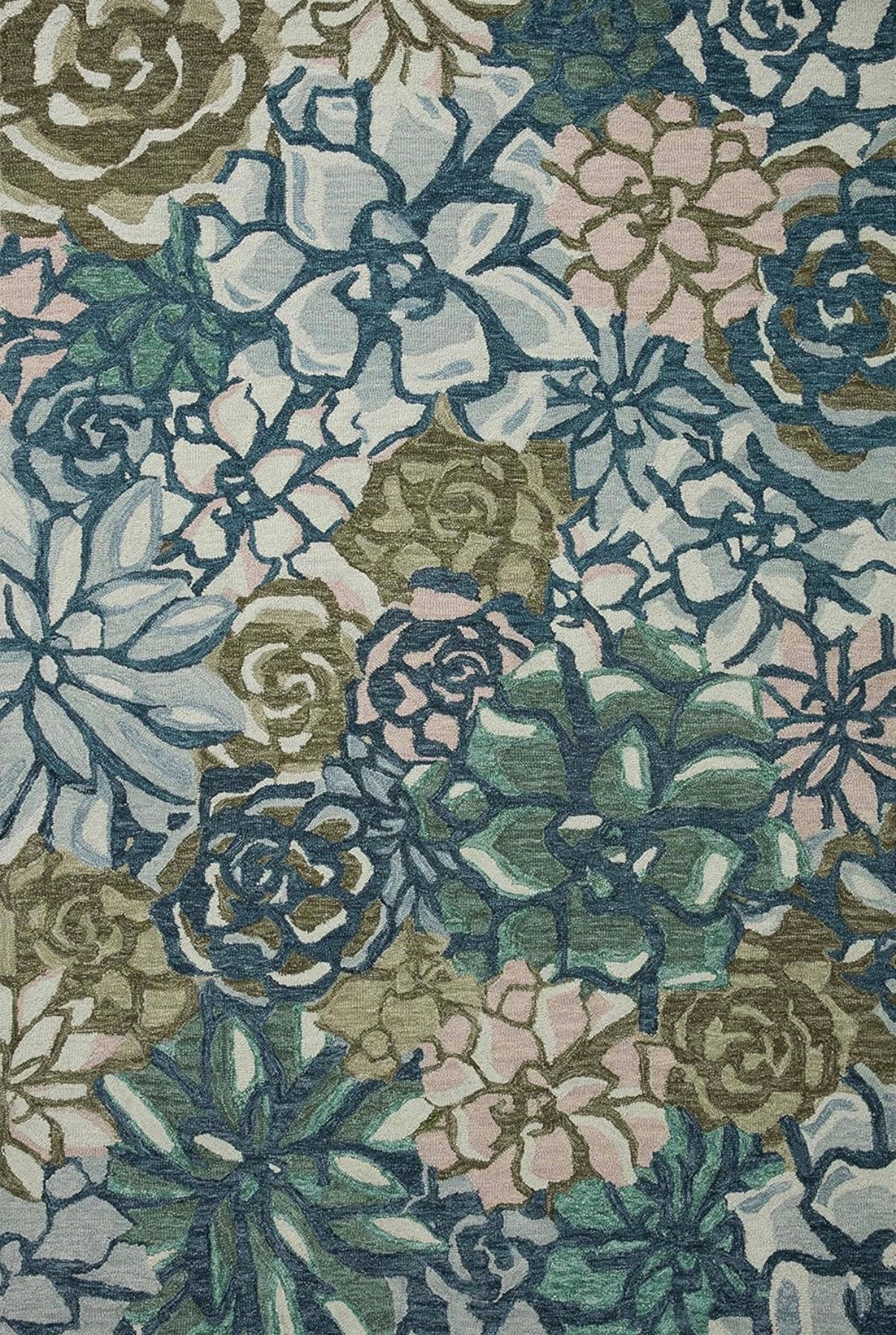 #128 Justina Blakeney x Loloi Cura Collection Teal/Multi