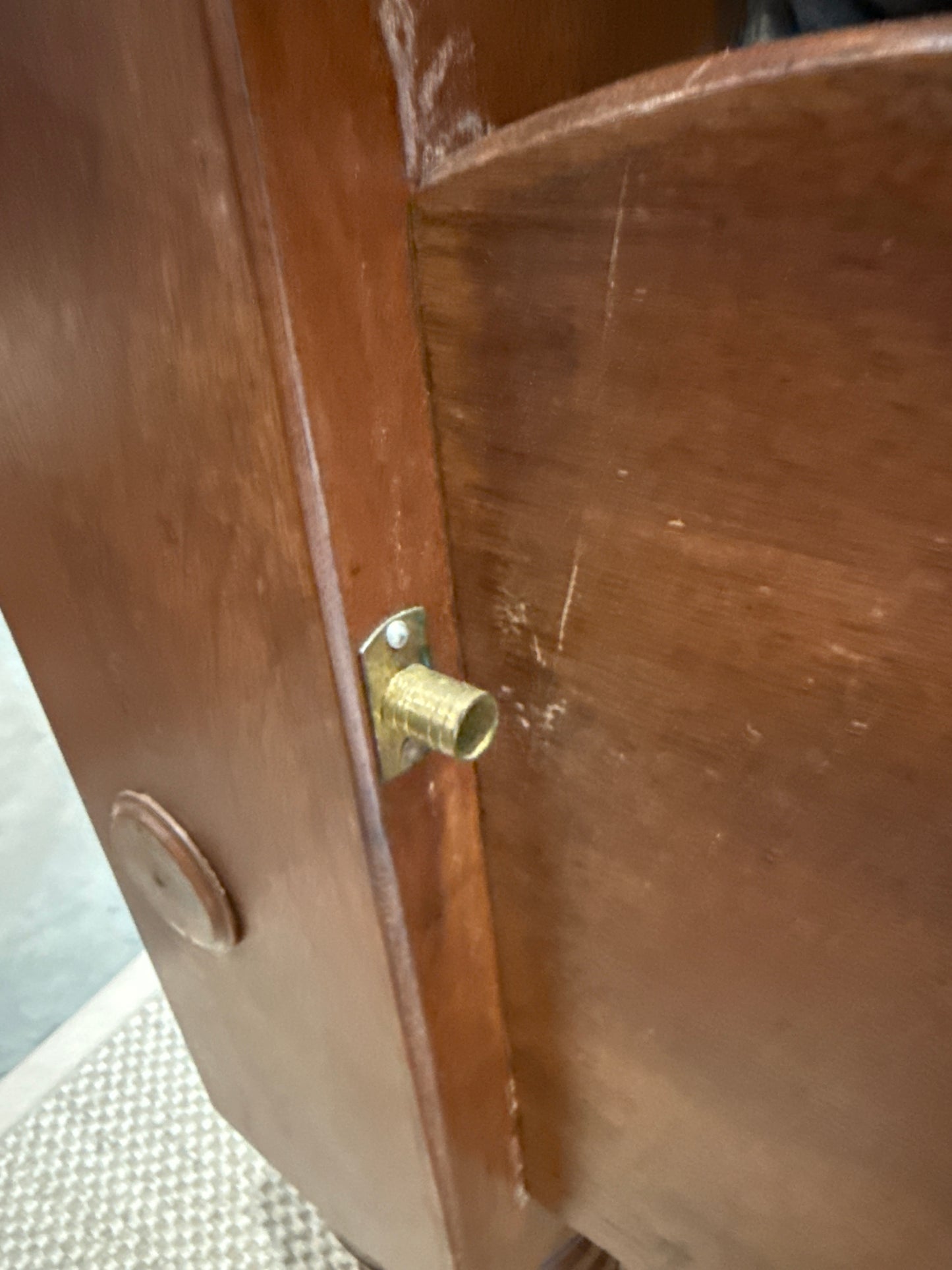 Monumental 19th Century American Empire Mahogany Bobbin Turned Four Poster Canopy Bed — 98” Tall