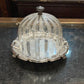 CA33 Glass Dome with Silverplate Tray