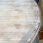 Round Dining Table with Iron Base