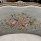 Louis XVI Needlepoint Chair and a Half or Setee