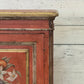 Antique Italian Original Decorative Painted Sideboard 19th Century