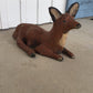 Primitive Painted Stone Fox