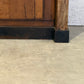 French Pharmacy Cabinet with Architectural Columns and Glass Front