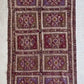 #124 Red Rectangular Motif Runner