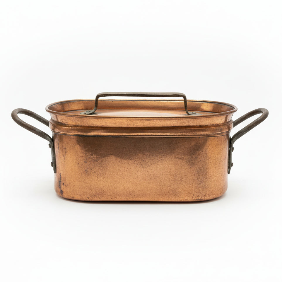 19th Century French Copper Daubière