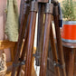 Large Standing Brass Telescope Circa 1850