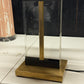 Brass and Glass Base Lamp