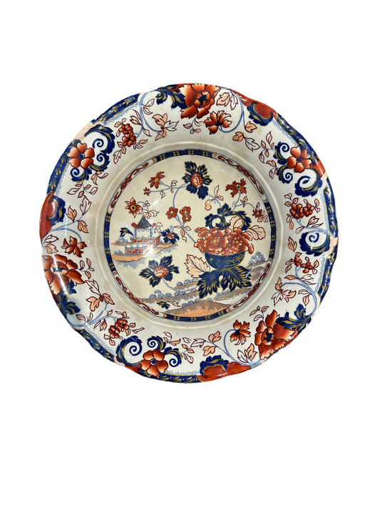 Amherst Japan Imari Ironstone Serving Bowl