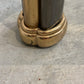Vintage Brass and Glass Coffee Table in the Hollywood Regency Style