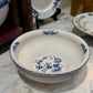 Blue And White Large Ironstone Bowl