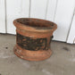 Terracotta Pot With Fruit Design