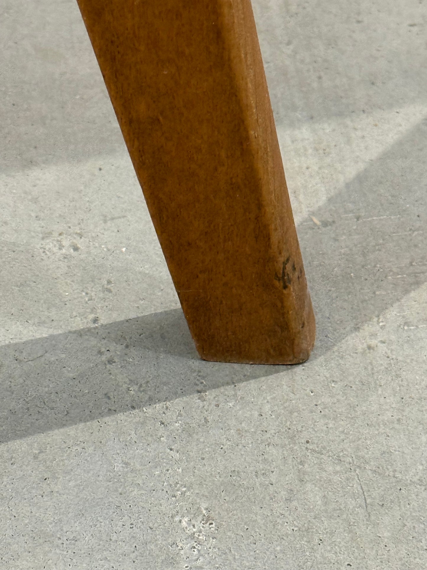 Mid-Century Faux Leather Dining Chair