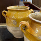 Italian Yellow Confit Pot Circa 1850
