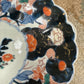 Ovoid Scalloped Edge Imari Plate
