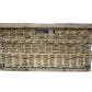 French Rectangular Grape Basket with 4 Handles Circa 1900