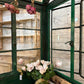 Petite French Garden Conservatory – Custom Iron & Glass Showpiece