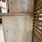 Large 19th Century English Pine Glazed Display Cabinet with Original Glass