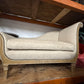 Neutral Chaise Lounge with Scroll