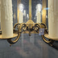 Architectural Brass Hanging Lanterns by Christopher Wray, Sold Individually