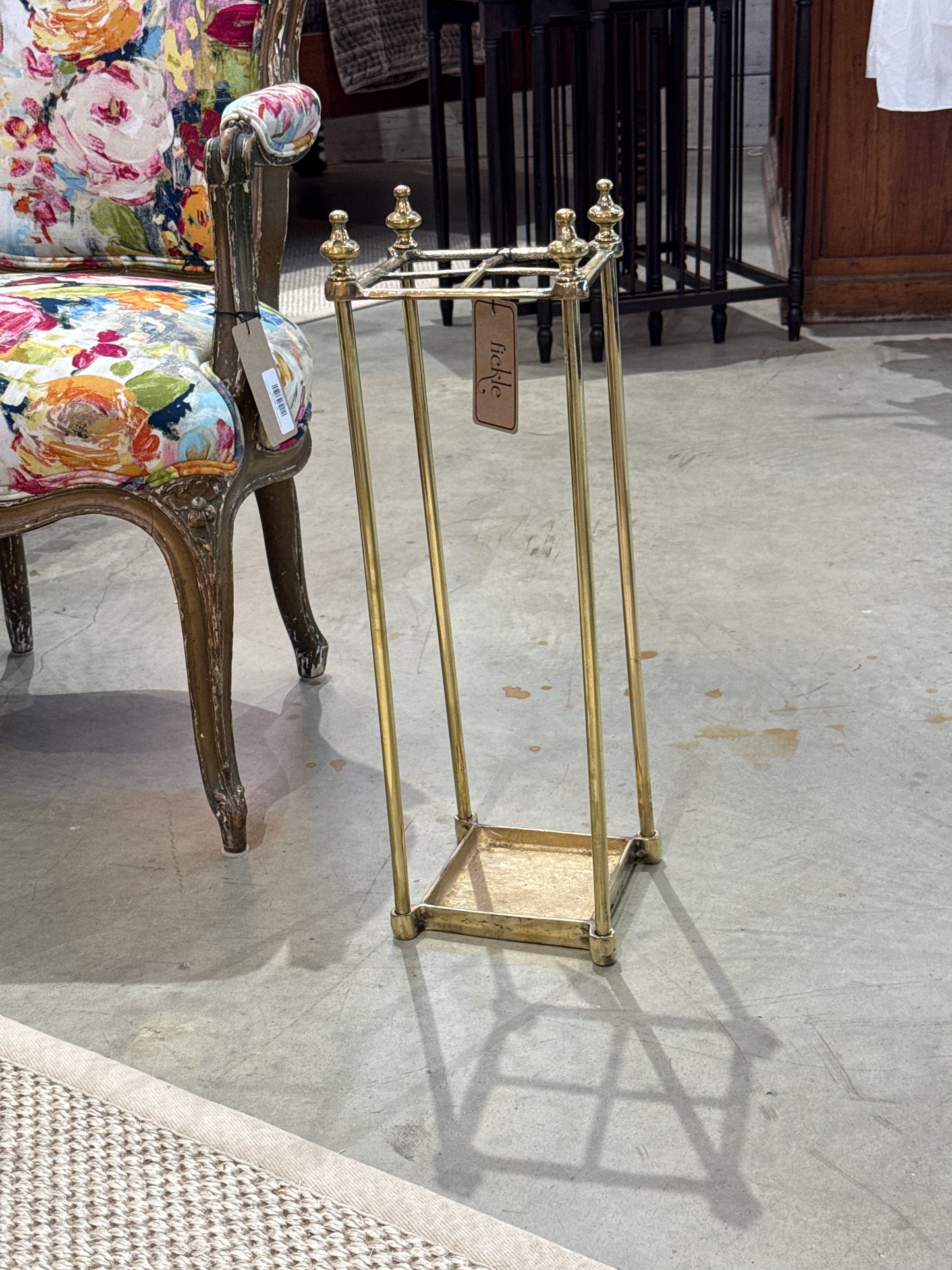 Victorian Brass Stick Stand