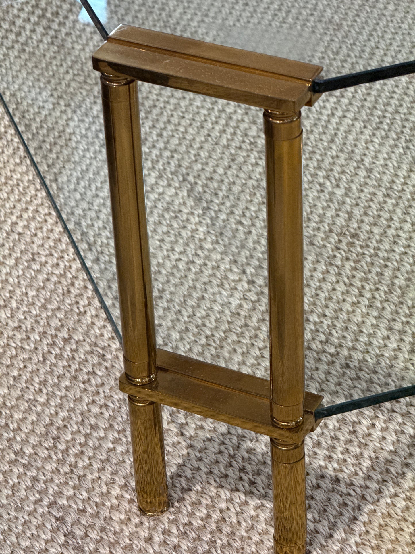 Large Glass Coffee Table