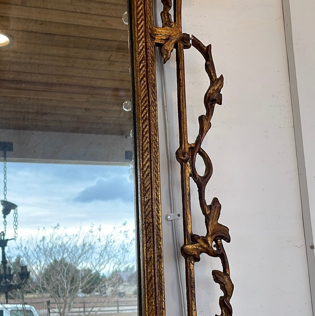 Hand Carved Chippendale Mirror UK 1900
