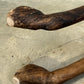 Hand-Carved Spanish Hardwood Horse Sculptures