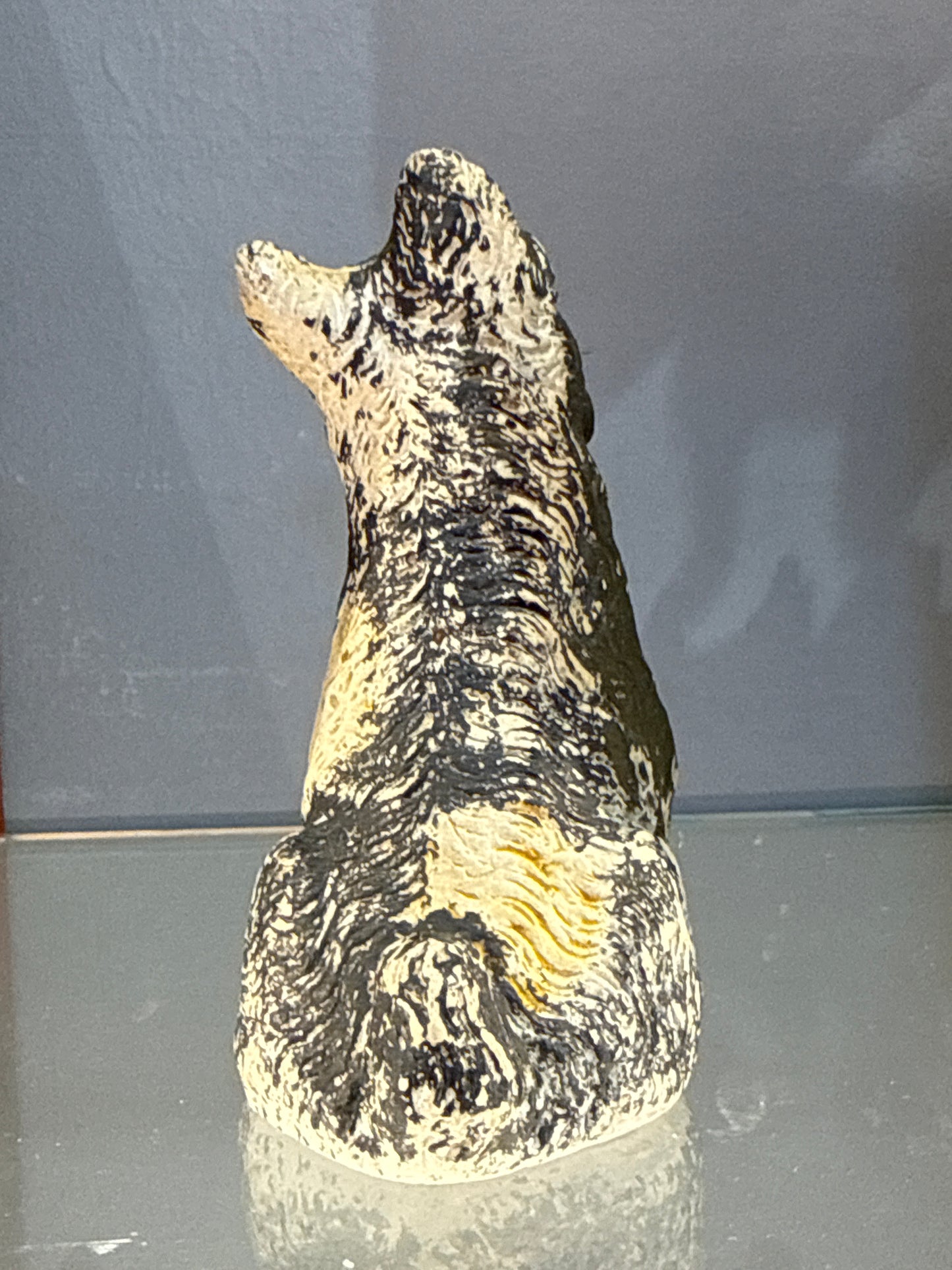 Tiny Grey Scottie Sculpture