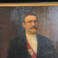 From Civic Building in Belgium - Portraits of Recipients of Medal Circa 1907