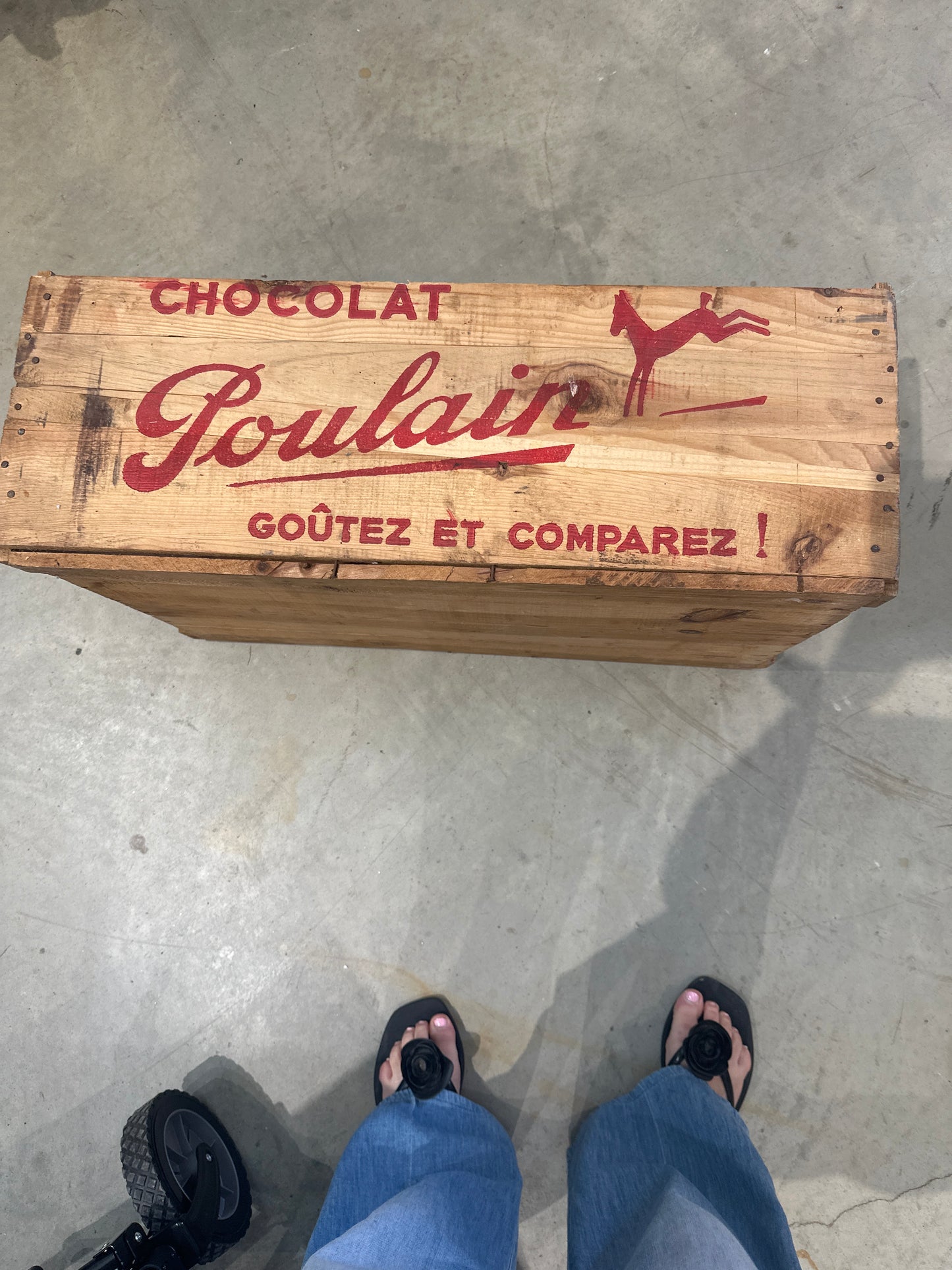 Vintage French Pine Chocolate Boxes