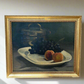 Signed Fruit Landscape Oil on Canvas