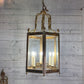 Architectural Brass Hanging Lanterns by Christopher Wray, Sold Individually