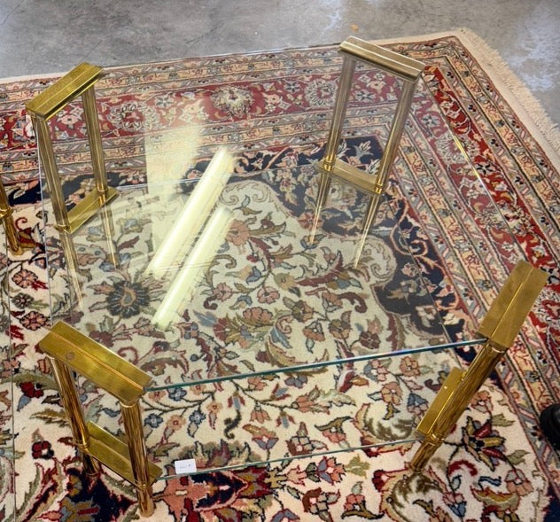 Large Glass Coffee Table