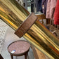 Large Standing Brass Telescope Circa 1850
