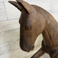 Hand-Carved Spanish Hardwood Horse Sculptures
