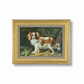 Small European School Oil on Board Signed L. Maher: King Charles Spaniel