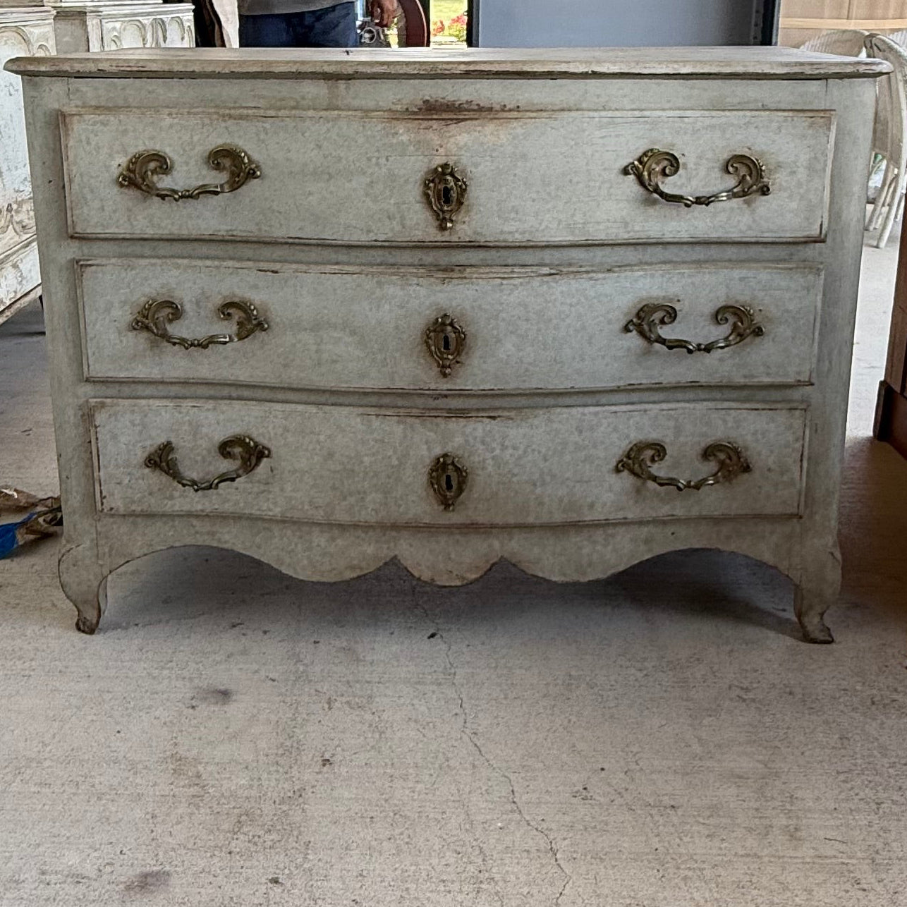Antique European Oak Commode from Italy, Circa 1700s