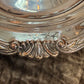 Vintage Silverplate Chamberstick Tray with Shell Motif Border – 12.5”