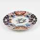 Ovoid Scalloped Edge Imari Plate