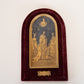 Etched Gold Religious Plaque