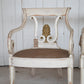 Swedish Armchair with Cain Seat Circa 1870