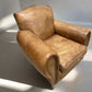 Leather Club Chair - French MCM