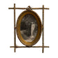 Faux Bamboo Brass Frame