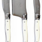 Laguiole 3 Piece Mini Cheese Utensil Set Ivory