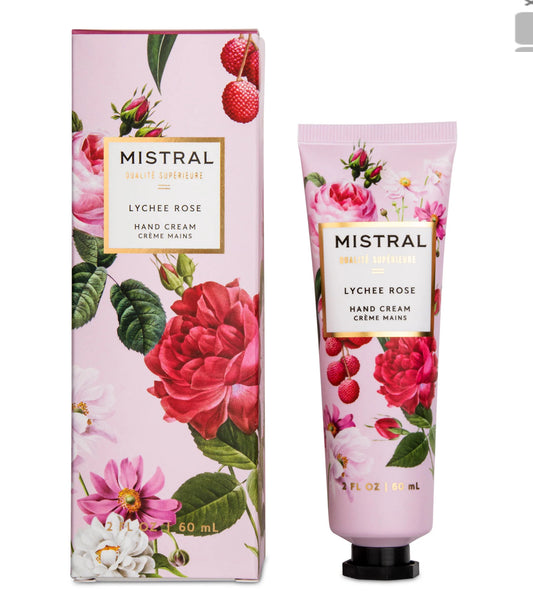 Mistral Luxe Hand Cream Lychee Rose
