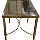 French Brass and Glass Table Circa 1940