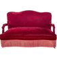 Napoleon III Velvet Sofa