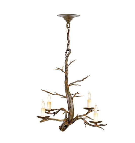 Treetop Iron Chandelier